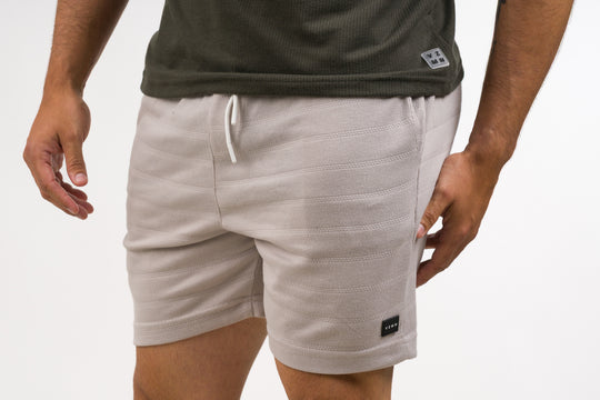 Pantaloneta Text H Beige