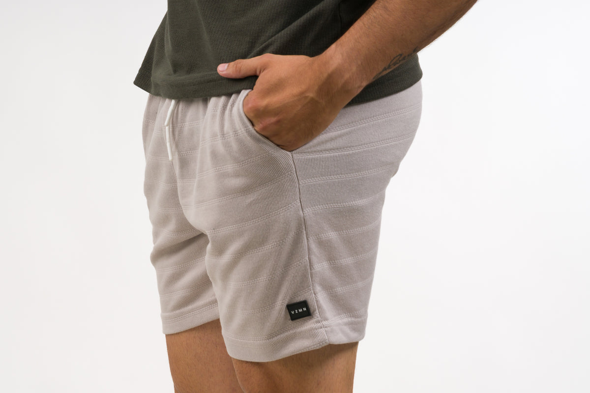 Pantaloneta Text H Beige - Voszmen