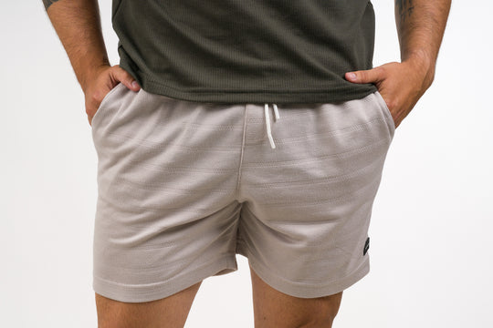 Pantaloneta Text H Beige
