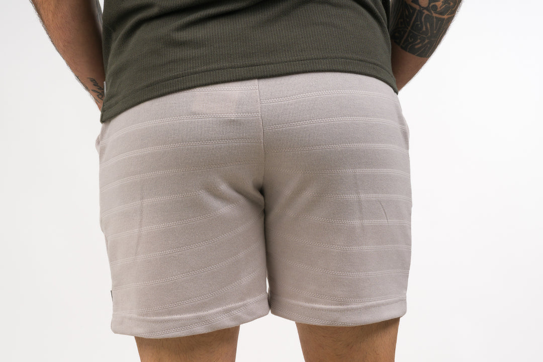 Pantaloneta Text H Beige