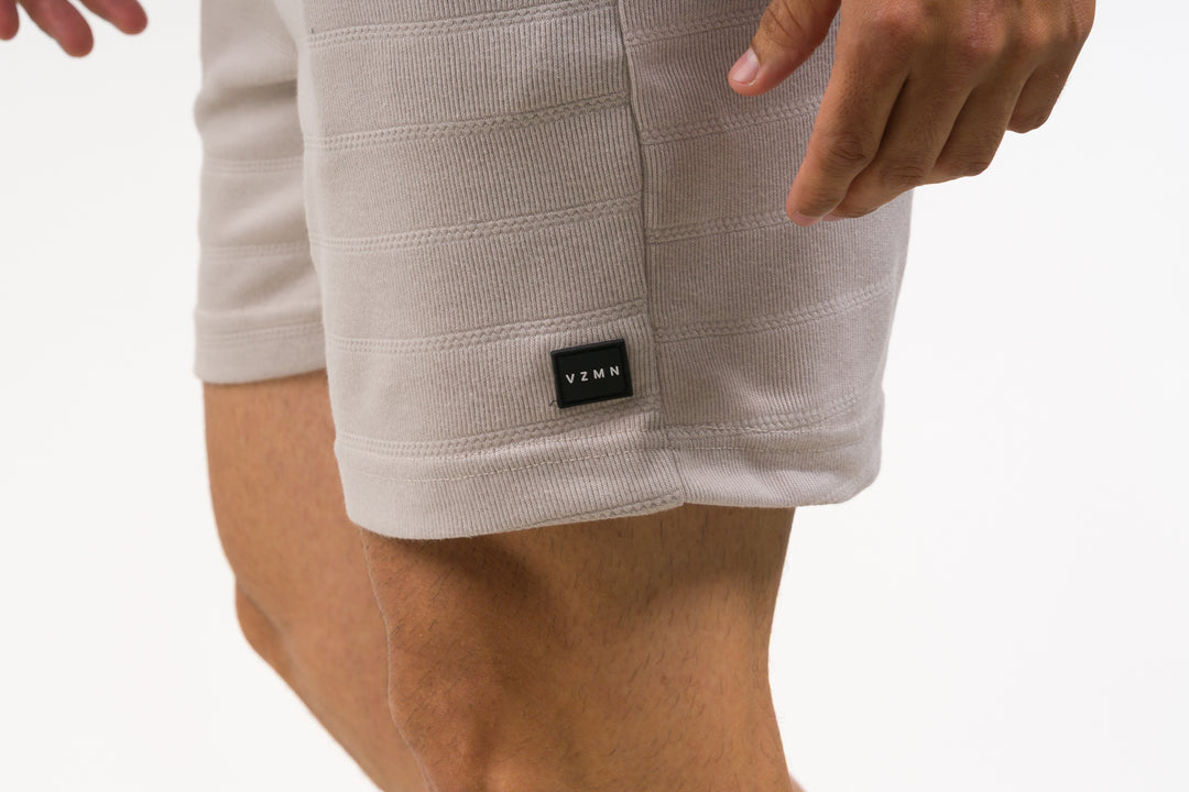 Pantaloneta Text H Beige