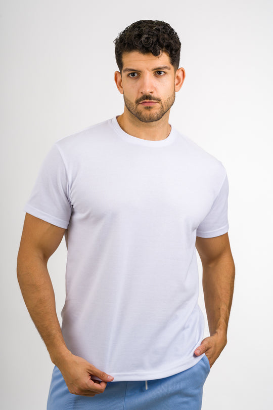 T-Shirt Text C Blanco
