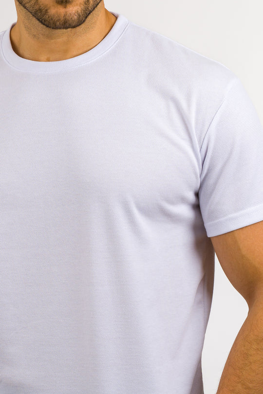 T-Shirt Text C Blanco