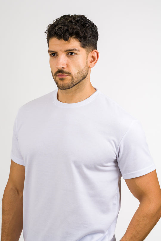 T-Shirt Text C Blanco