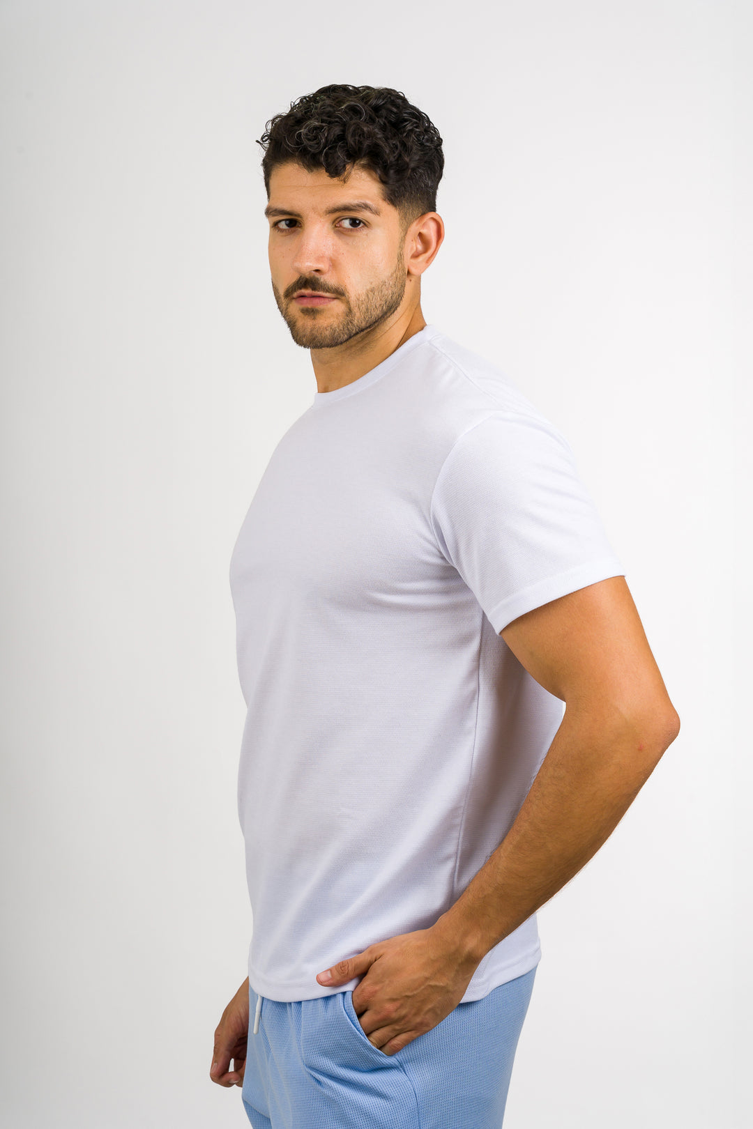 T-Shirt Text C Blanco