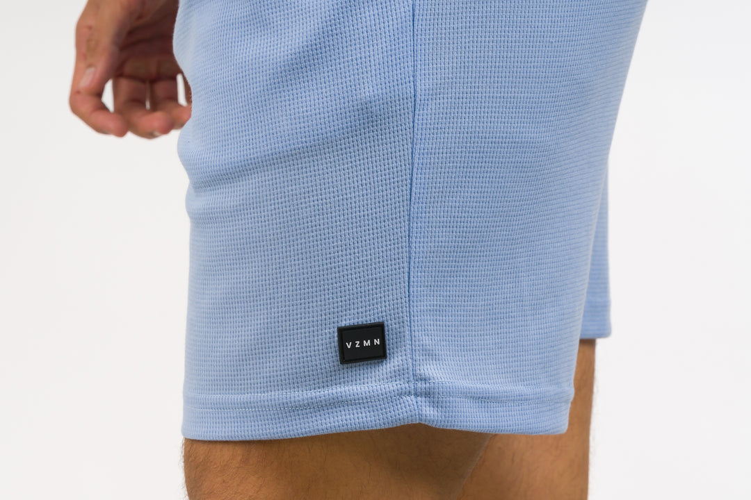 Pantaloneta Text M Celeste Claro