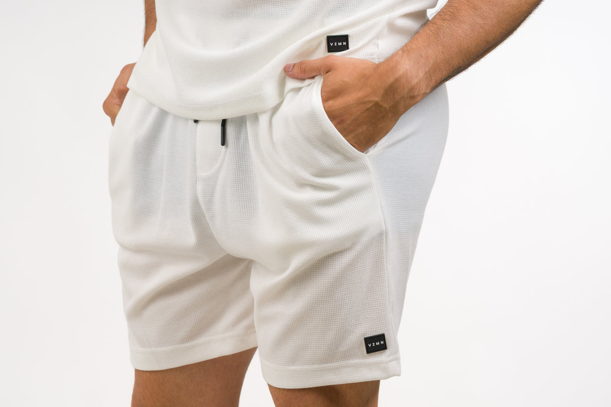 Pantaloneta Text M Blanco - Voszmen