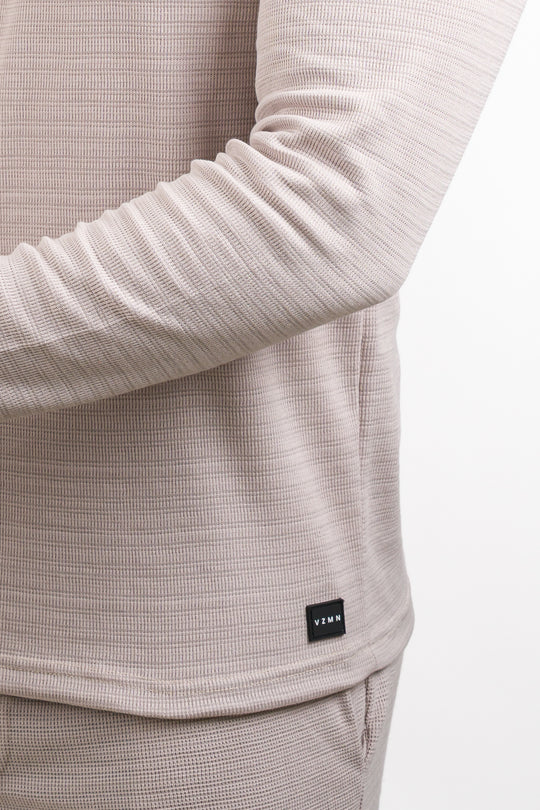 Camiseta ML Text N beige claro