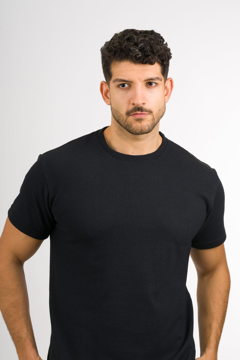 T-Shirt Text Ch Negro