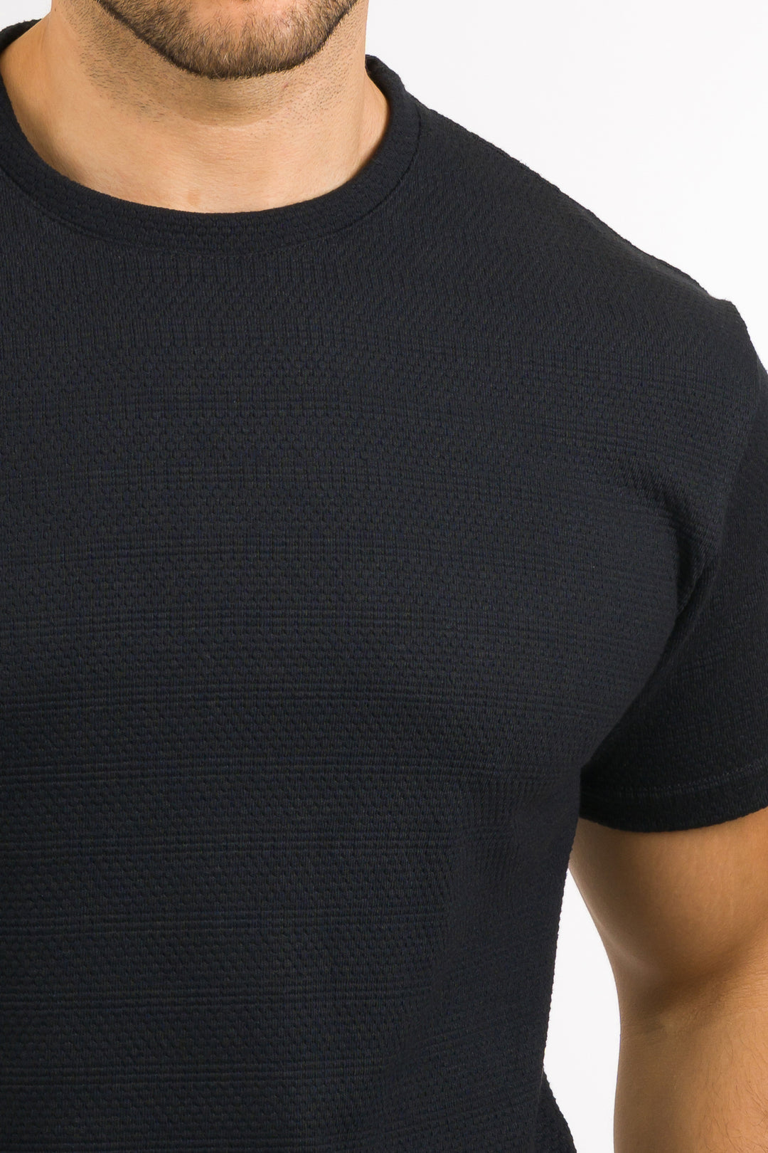 T-Shirt Text Ch Negro