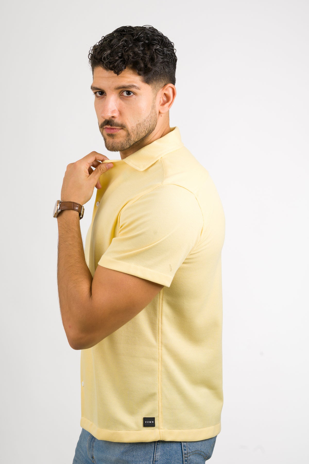 Camisa Text M Yellown - Voszmen