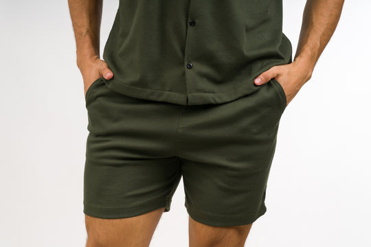 Pantaloneta Text M Verde Musgo
