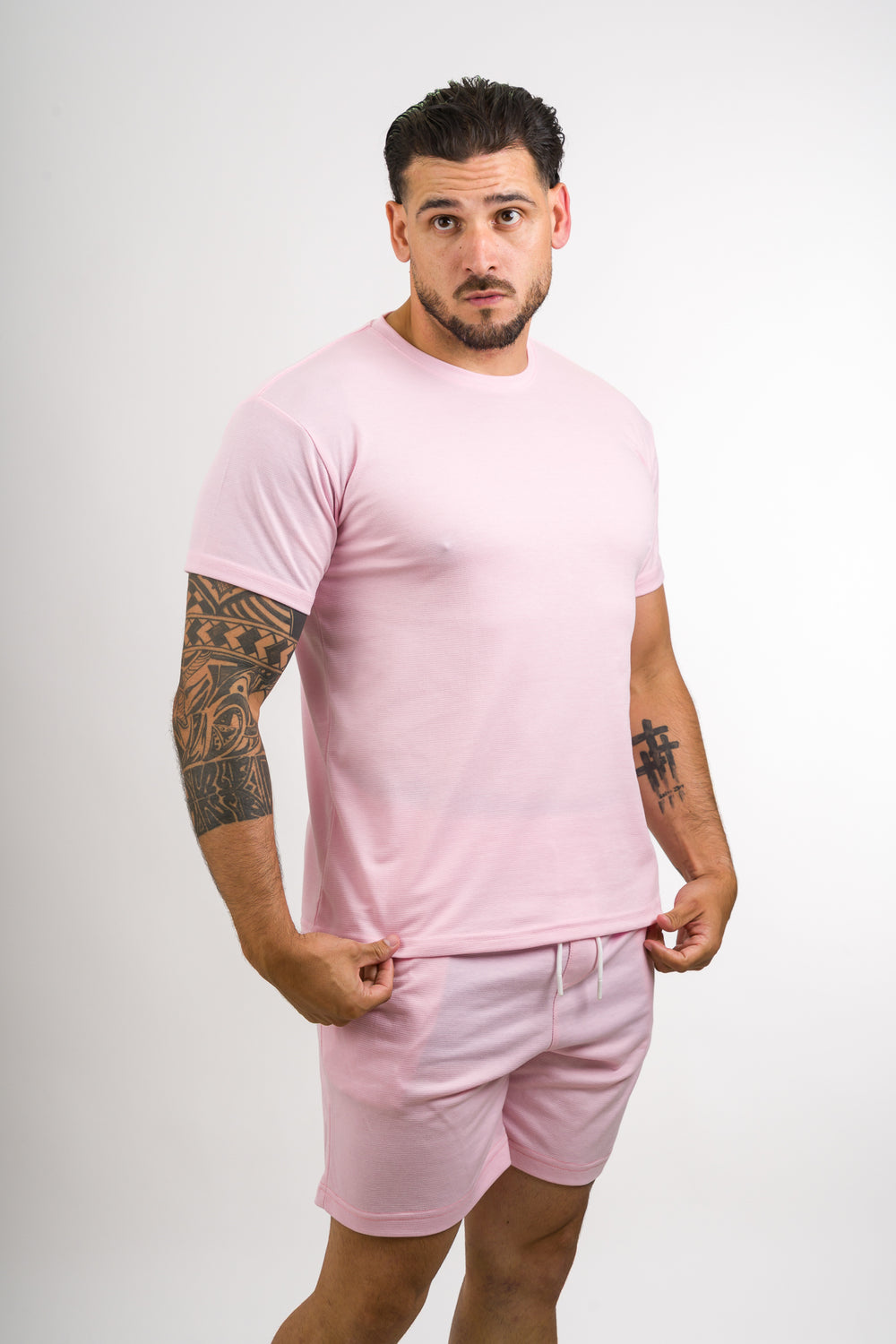 T-Shirt Text C Rosada