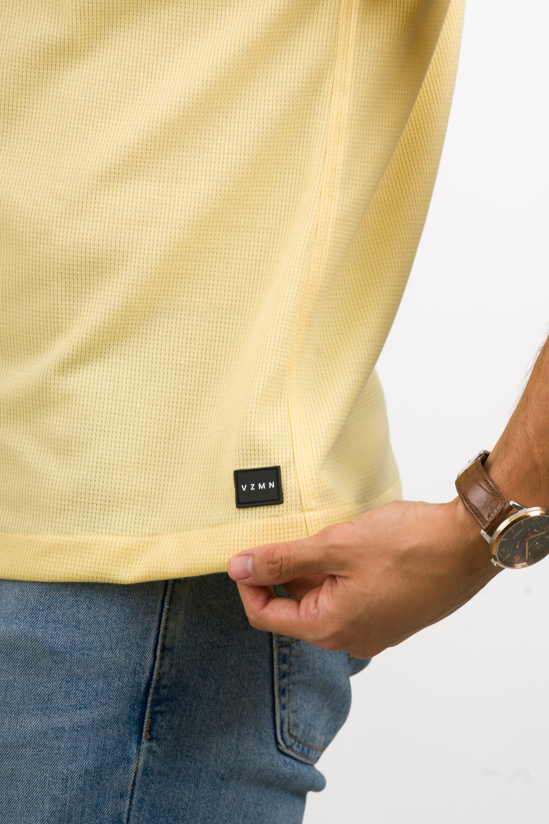 Camisa Text M Yellown