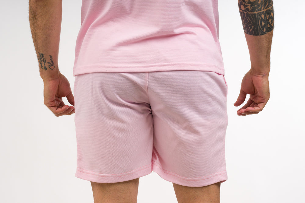 Pantaloneta Text C Rosada