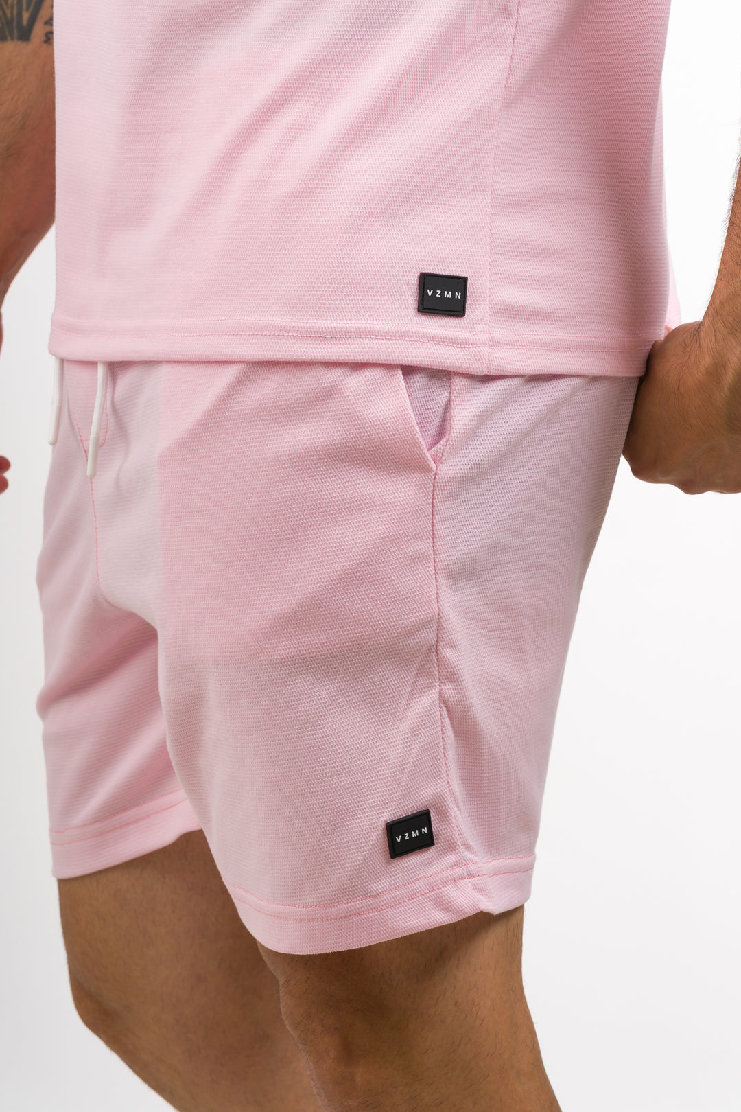 Pantaloneta Text C Rosada
