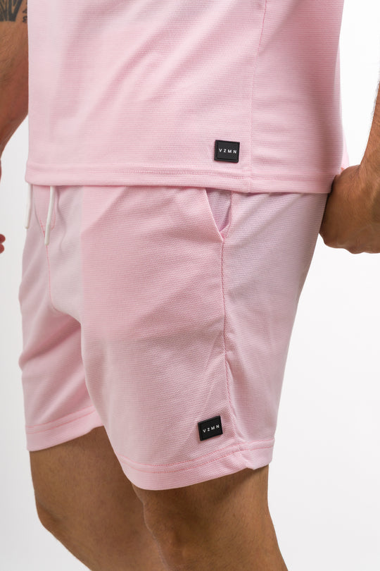 Pantaloneta Text C Rosada