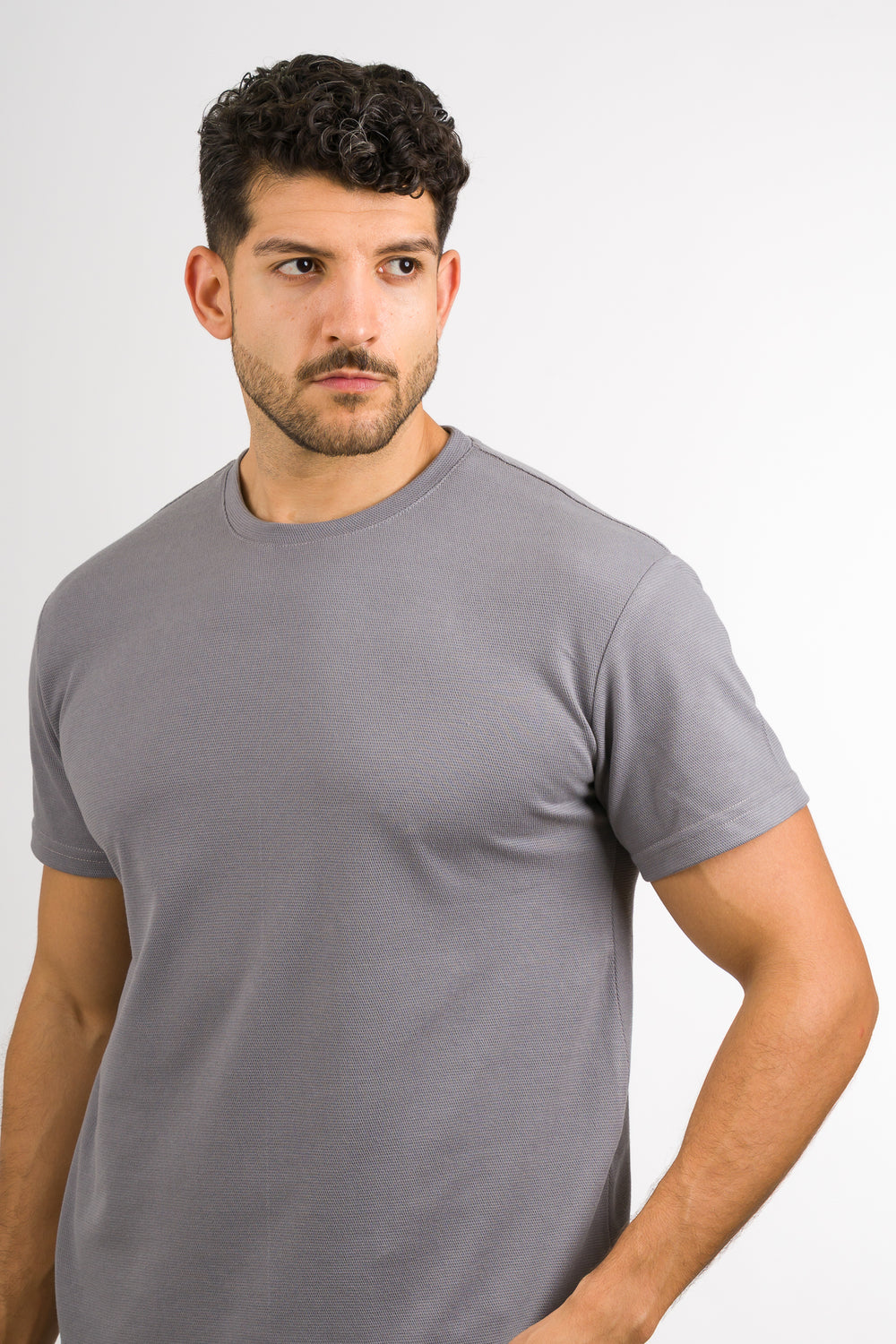 T-Shirt Text C gris