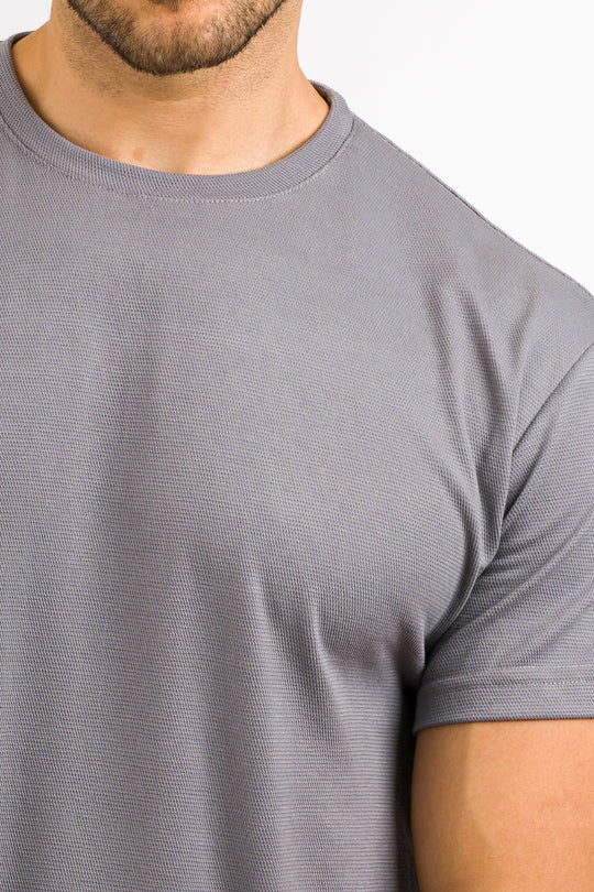 T-Shirt Text C gris