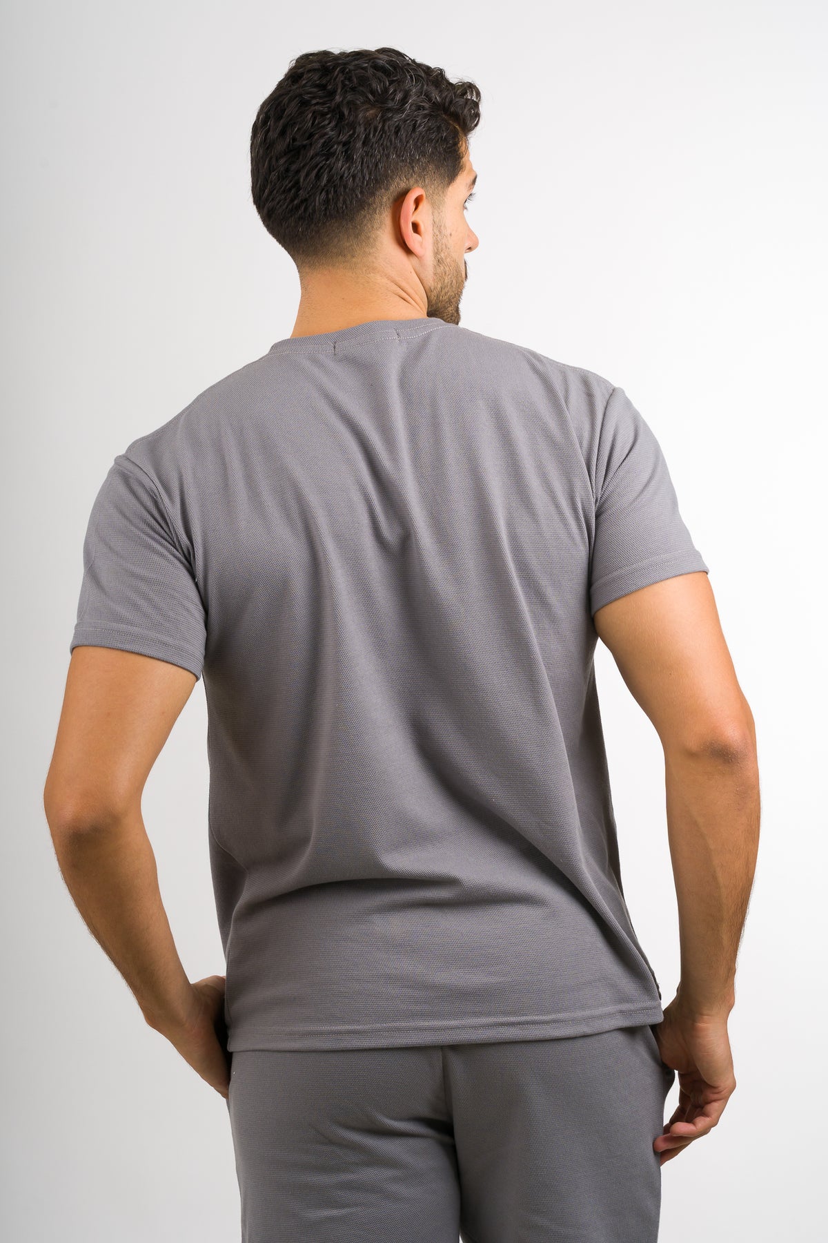 T-Shirt Text C gris - Voszmen