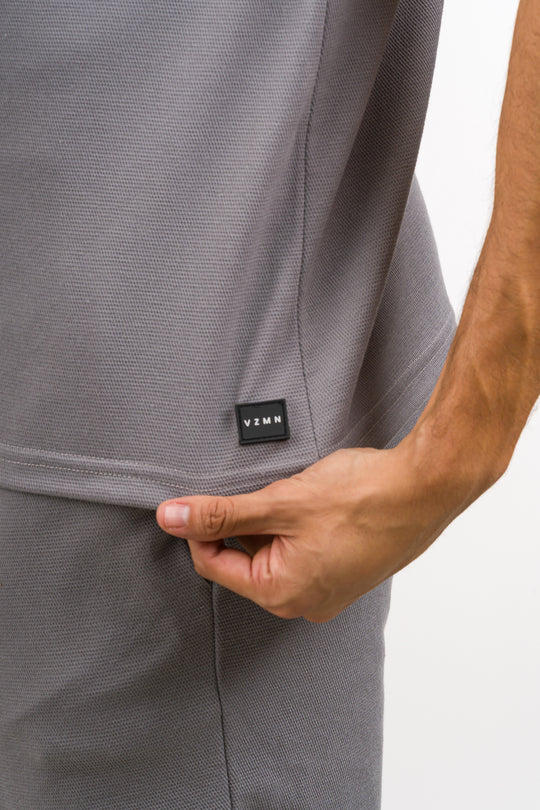 T-Shirt Text C gris
