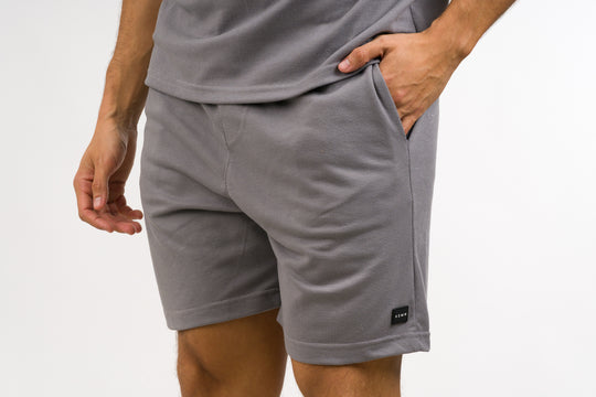 Pantaloneta Text C Gris