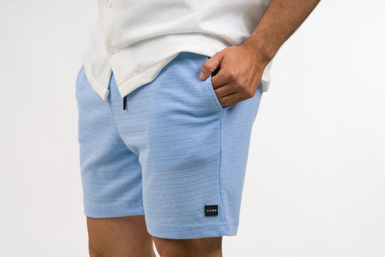 Pantaloneta Text N Celeste