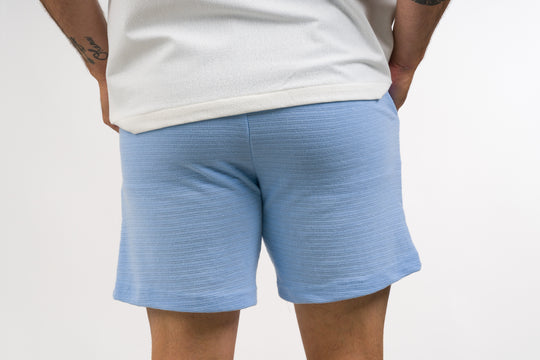Pantaloneta Text N Celeste