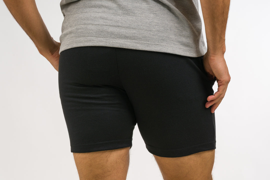 Pantaloneta Text C Negro