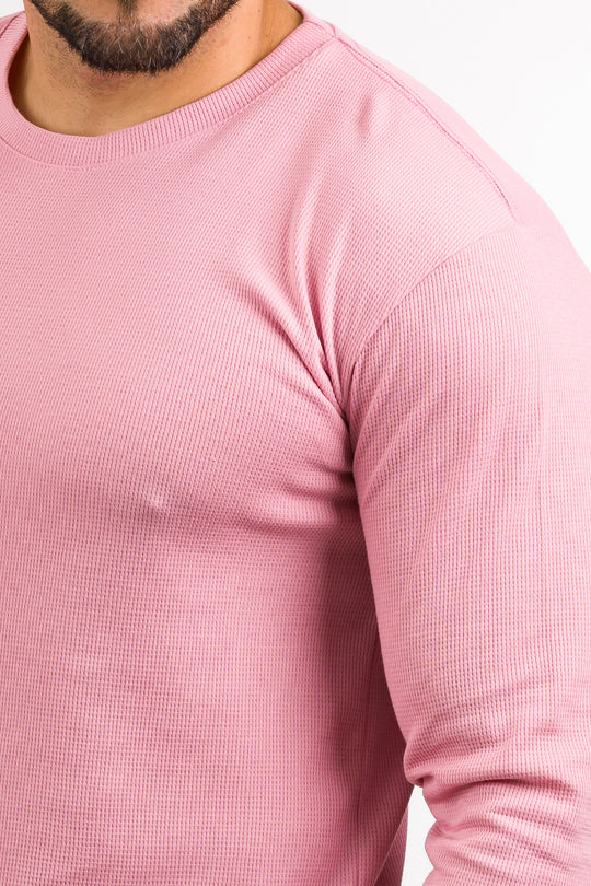 Camiseta ML Text M Palo Rosa