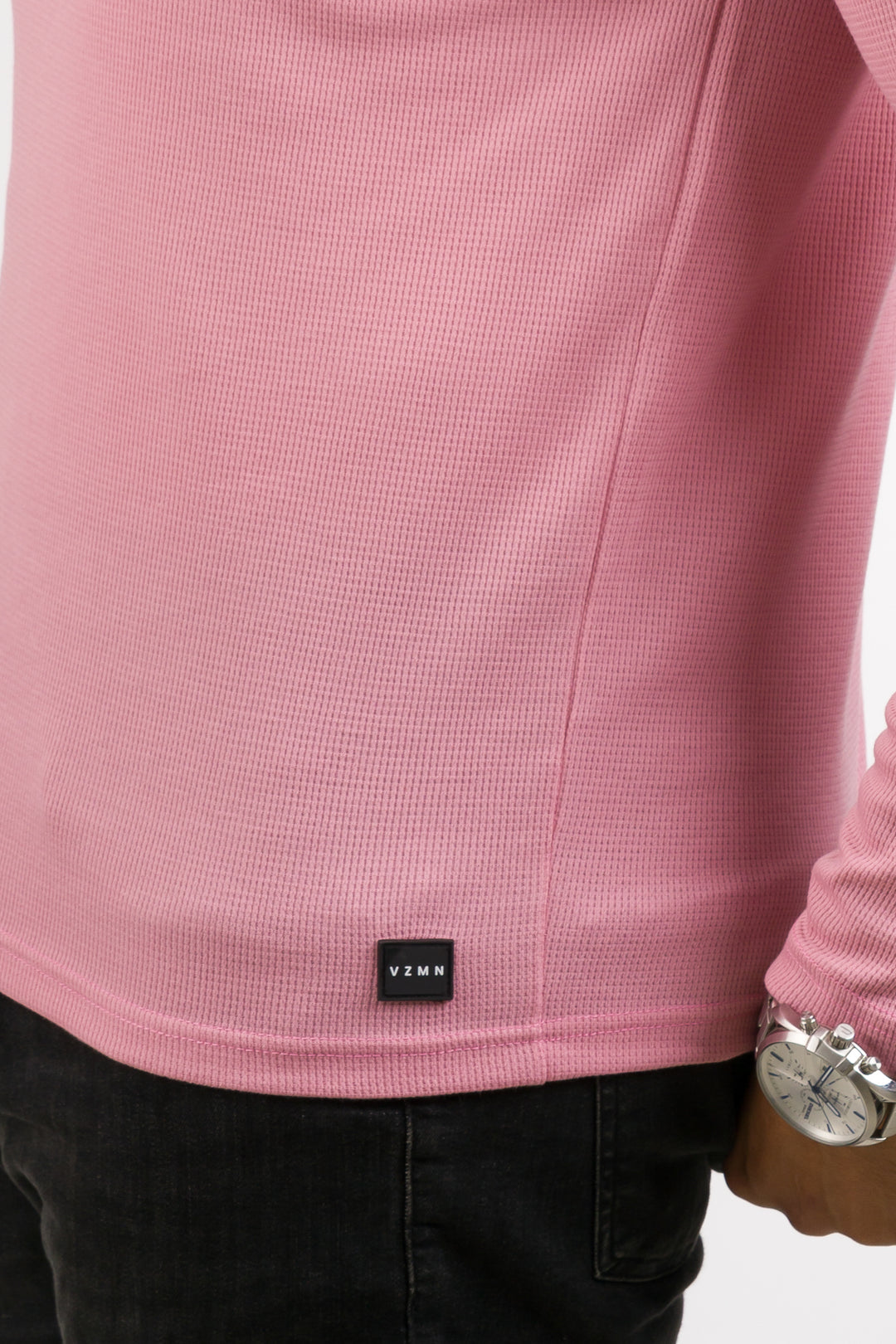 Camiseta ML Text M Palo Rosa