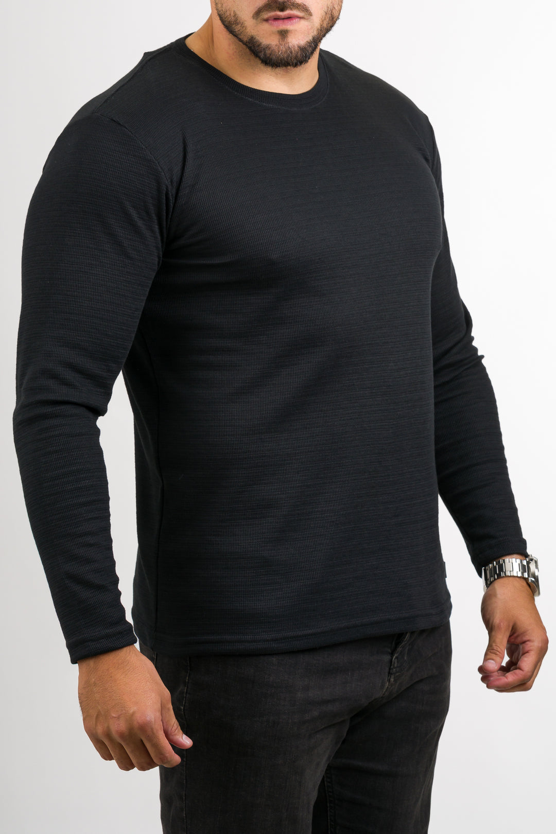 Camiseta ML Text N negro