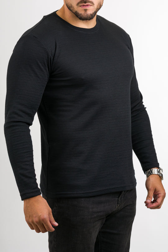 Camiseta ML Text N negro