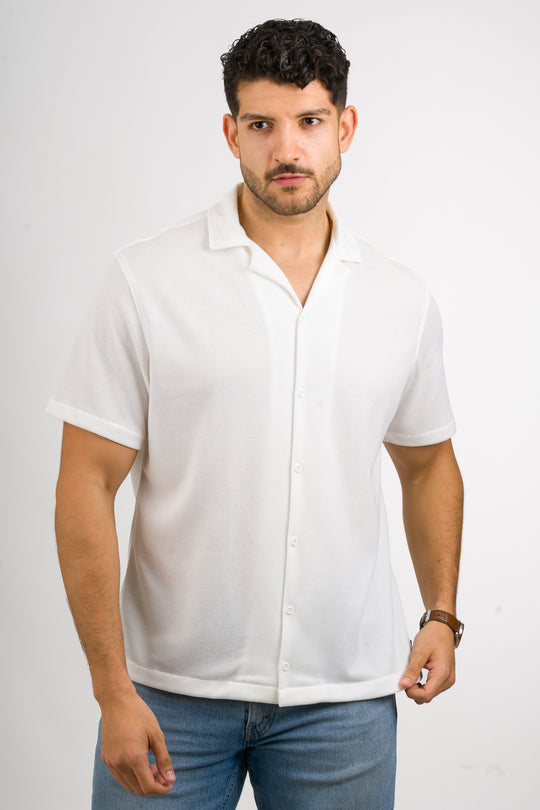 Camisa Text M Blanco