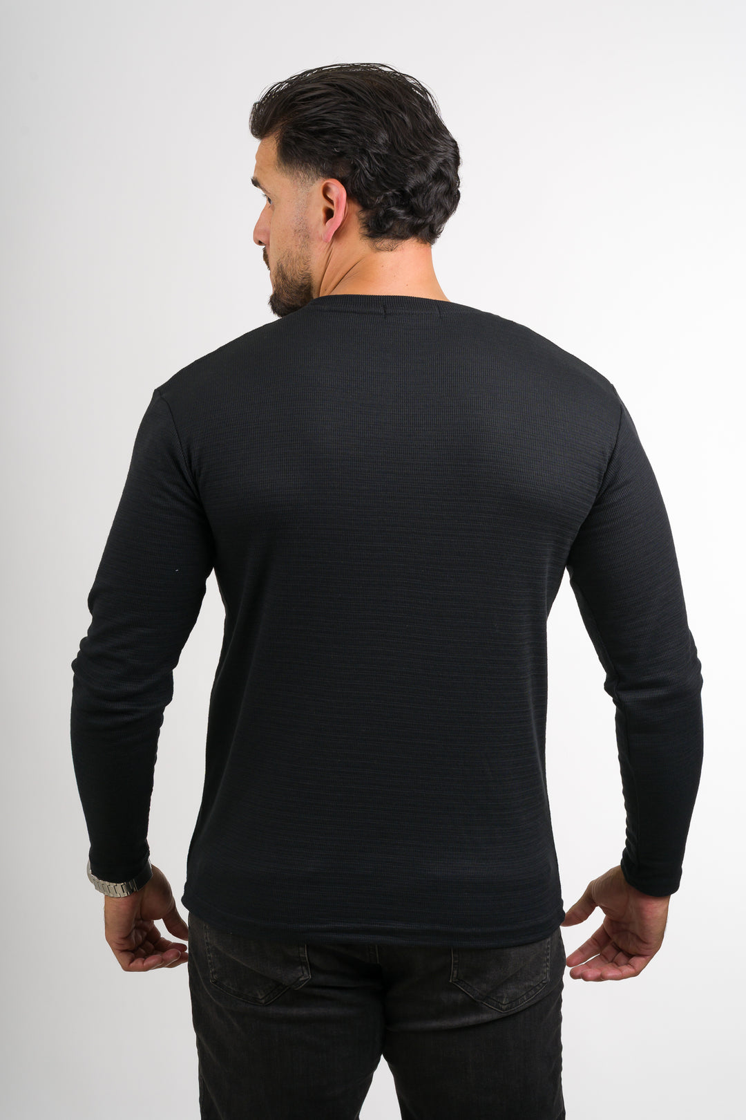Camiseta ML Text N negro