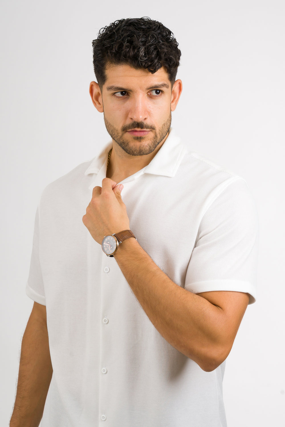 Camisa Text M Blanco