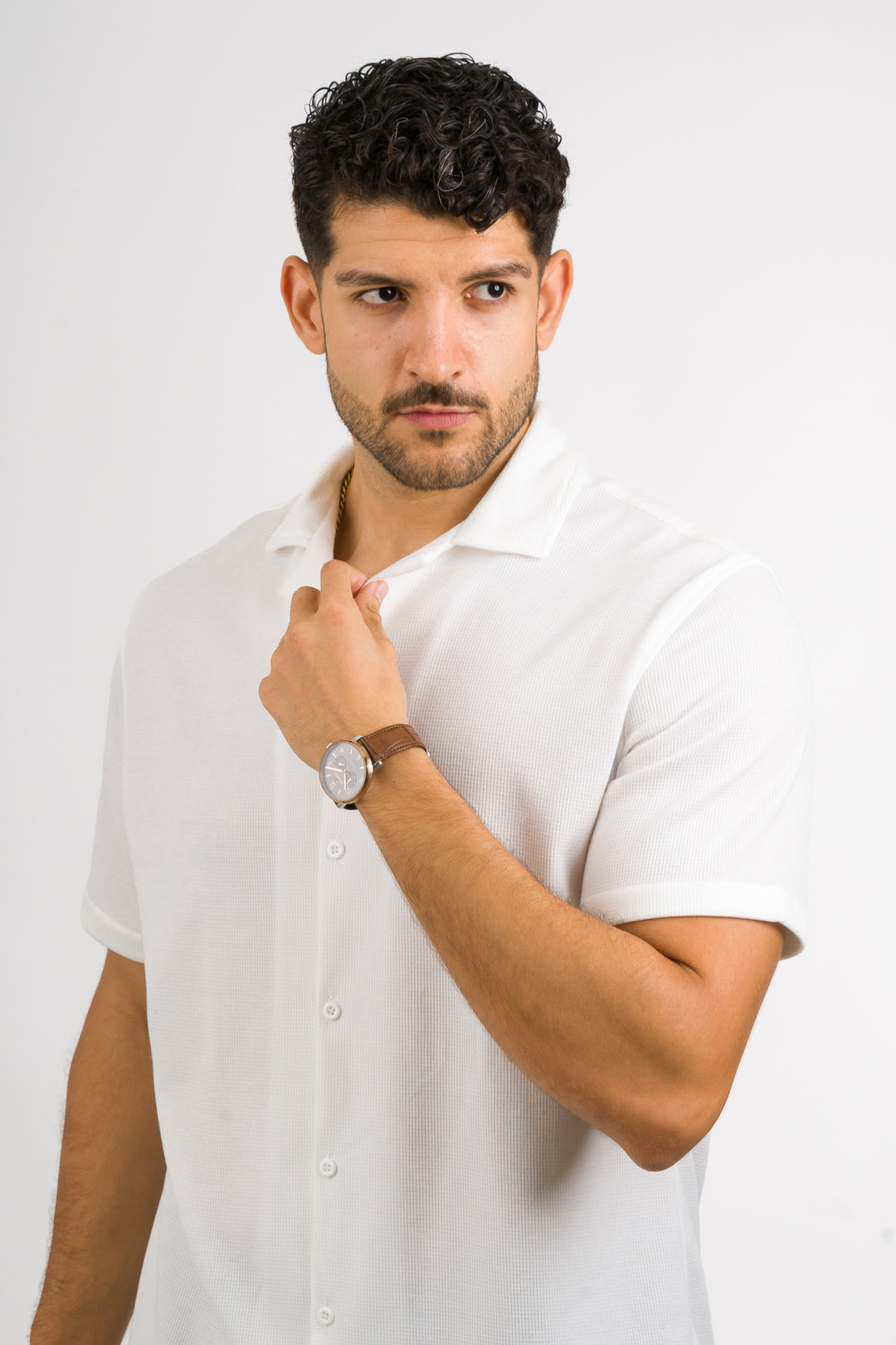 Camisa Text M Blanco