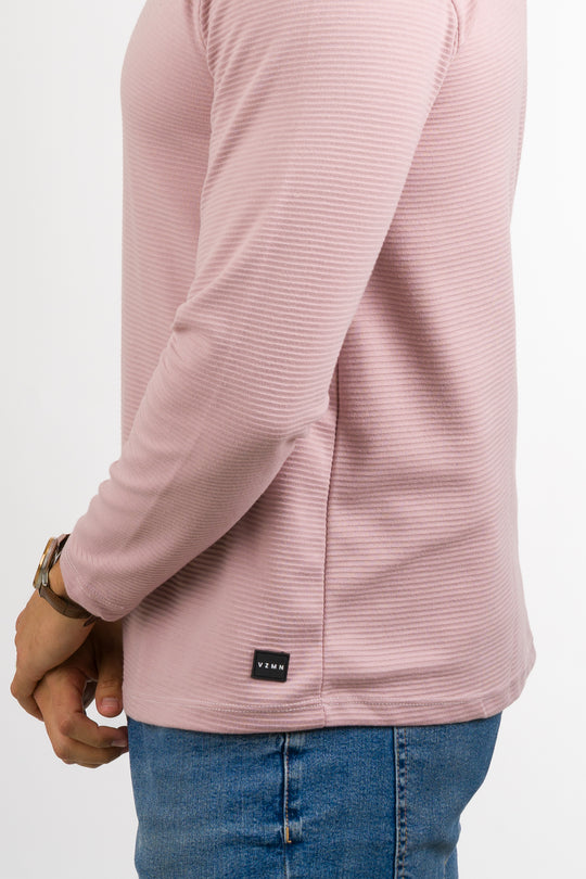 Camiseta ML Text B Palo Rosa