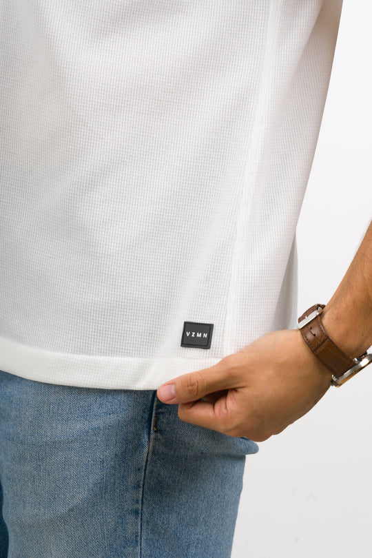 Camisa Text M Blanco