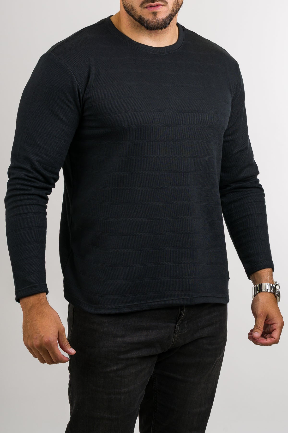 Camiseta ML Text H Negro - Voszmen