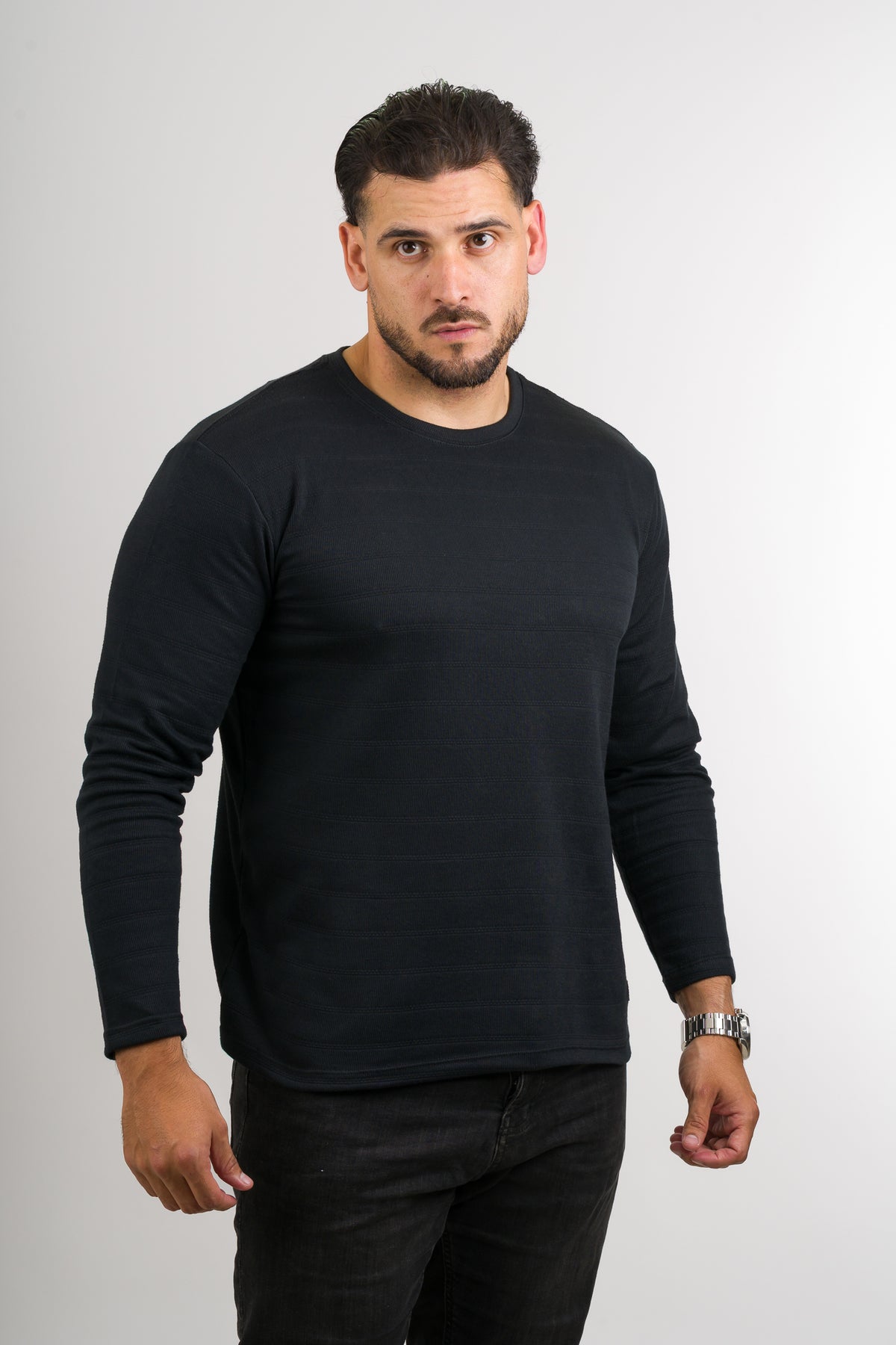 Camiseta ML Text H Negro - Voszmen