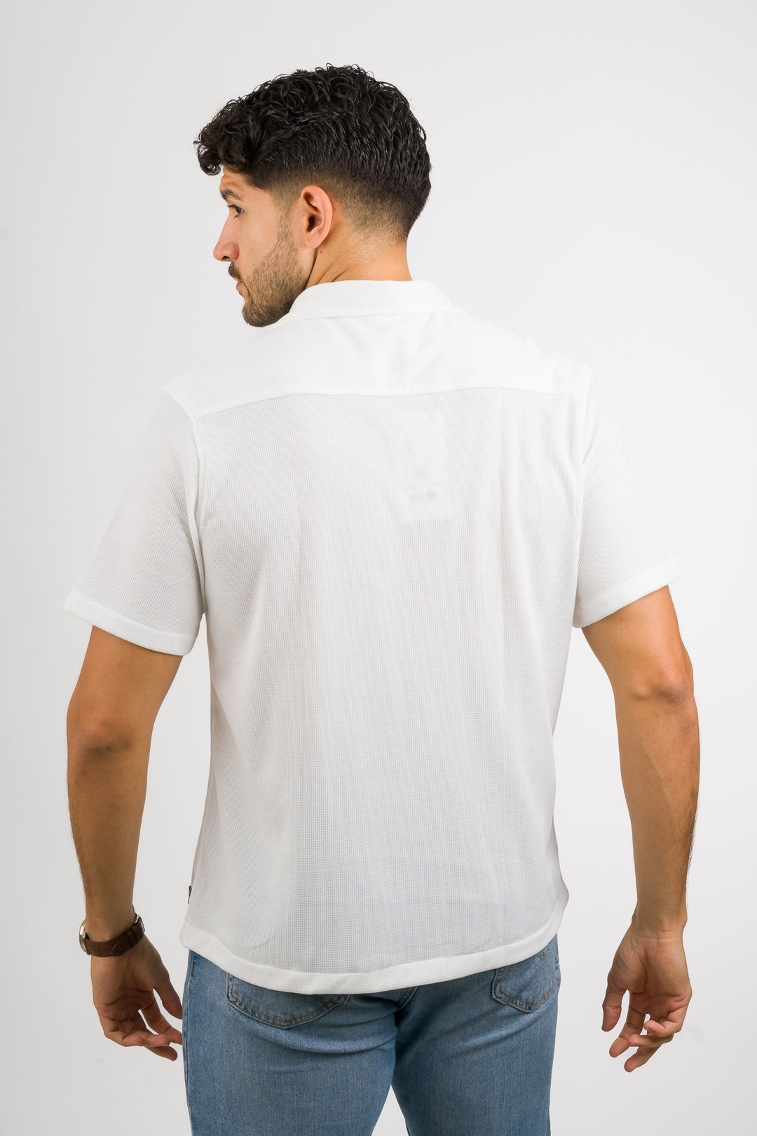 Camisa Text M Blanco