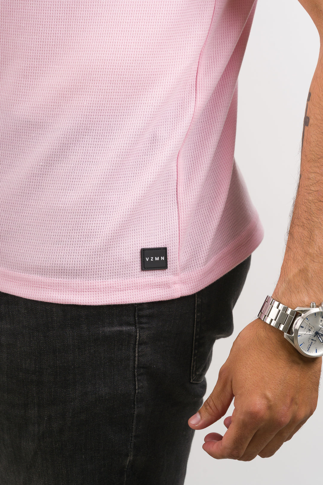 T-Shirt Text M Rosado