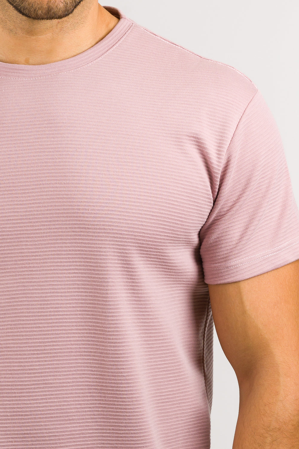 T-Shirt Text B Palo Rosa