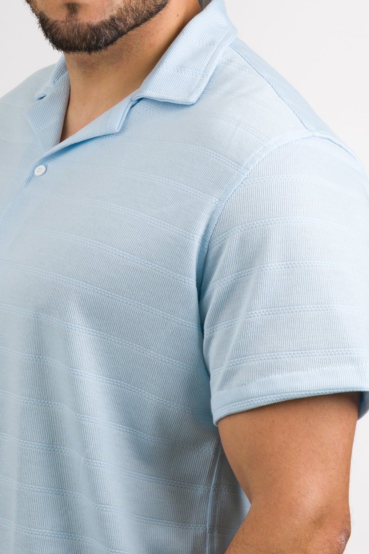 Camisa Text H Celeste claro - Voszmen