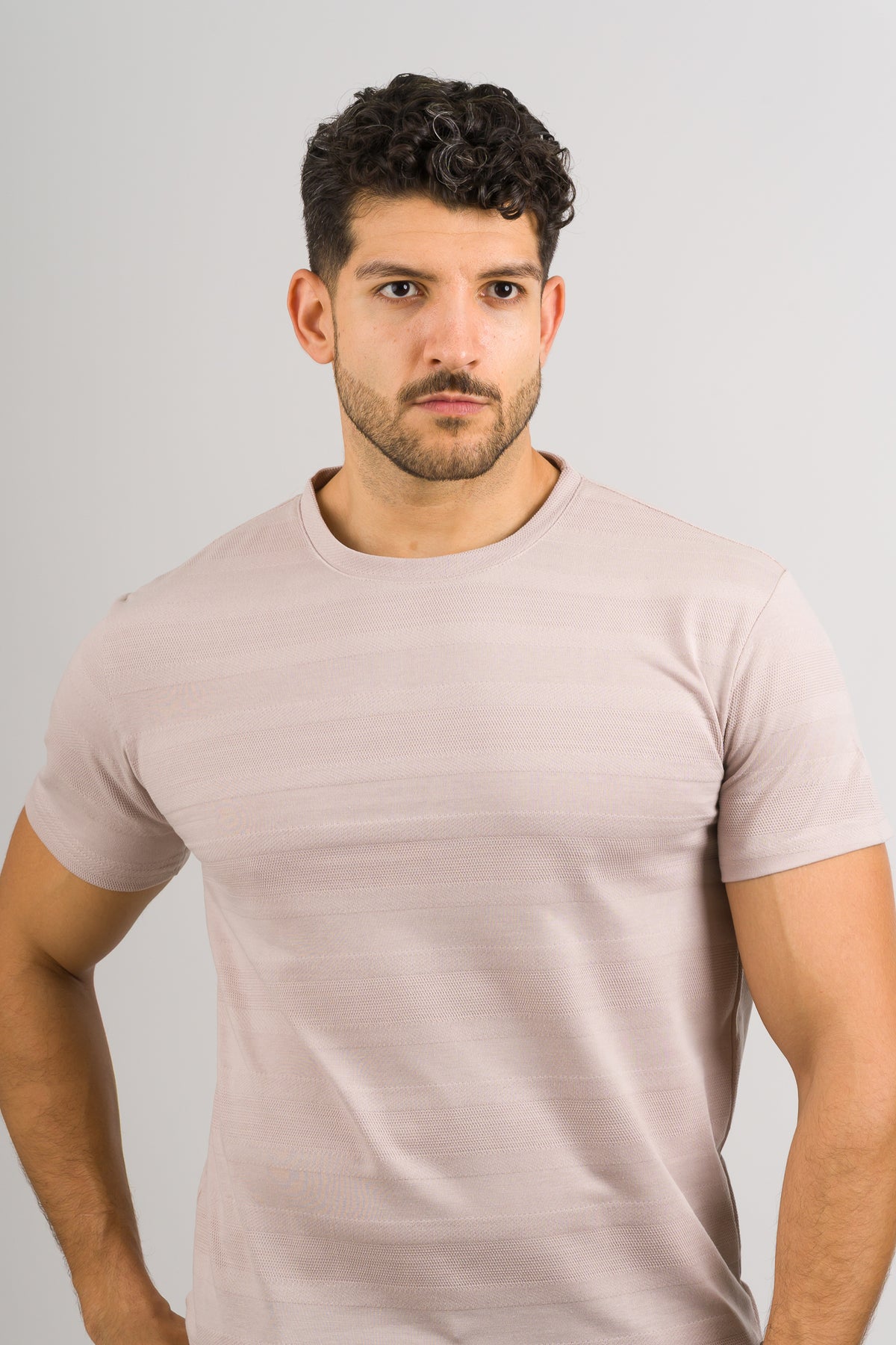T-Shirt Text MG Beige - Voszmen