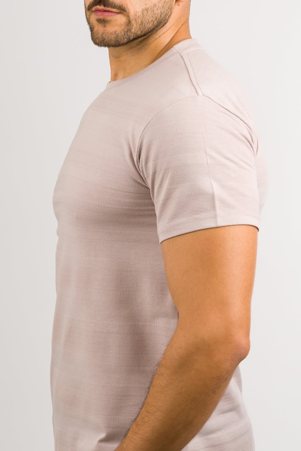 T-Shirt Text MG Beige - Voszmen