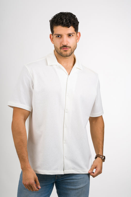 Camisa Text VT Blanco
