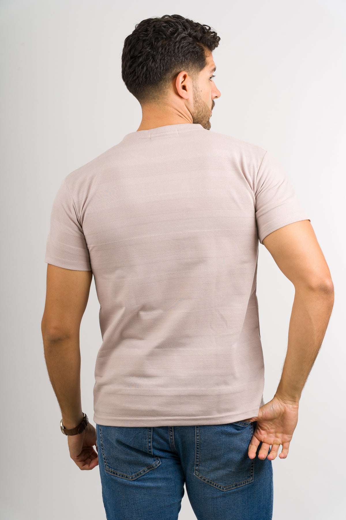 T-Shirt Text MG Beige - Voszmen