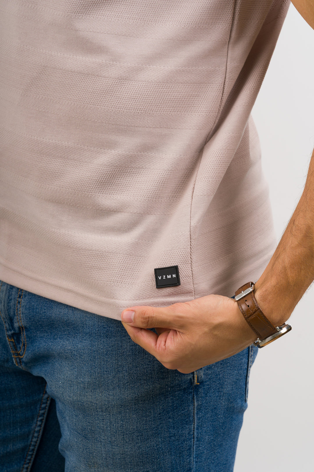 T-Shirt Text MG Beige